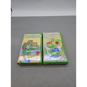 Franklin's Blanket & Franklin's Reading Adventures VHS Tape Original W/ Case New